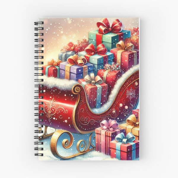 Item preview, Santa’s Sleigh – Present Express designed and sold by Blink Art Studio.