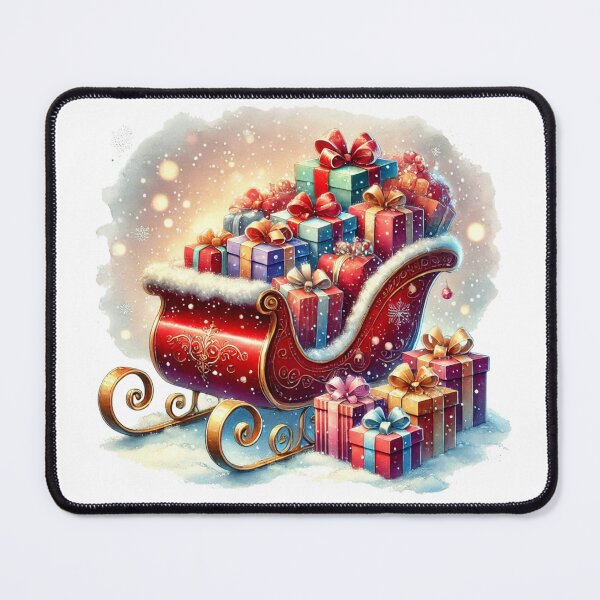 Item preview, Santa’s Sleigh – Present Express designed and sold by Blink Art Studio.