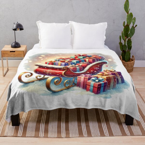Item preview, Santa’s Sleigh – Present Express designed and sold by Blink Art Studio.