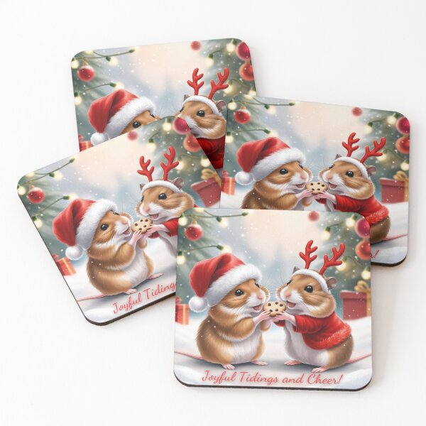 Item preview, Bunnies Embracing the Magic of Christmas Together designed and sold by IFLYBaby.