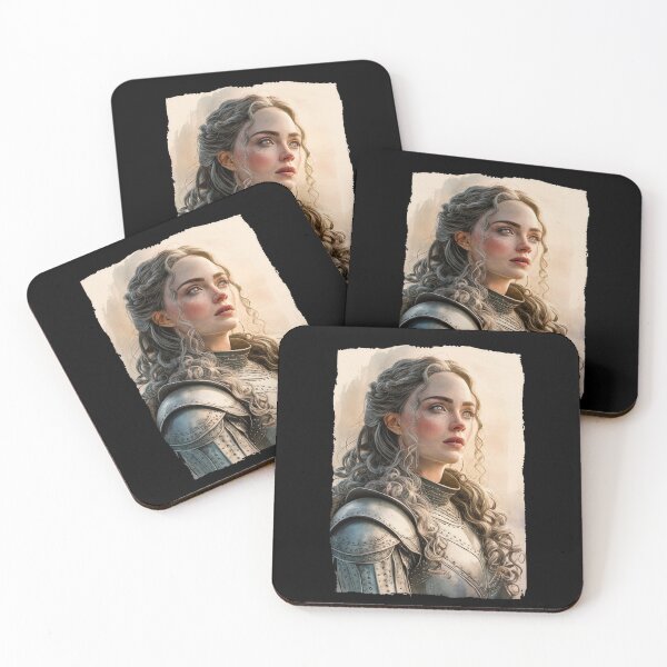 Item preview, Female Knight: Medieval Woman Warrior designed and sold by Mirabilum.