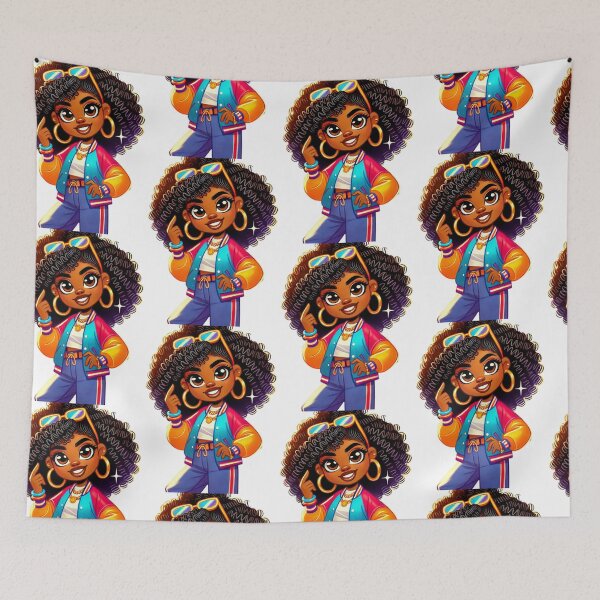Item preview, Afro Attitude: Black Girl Magic in Motion designed and sold by Solo-SuperMom.