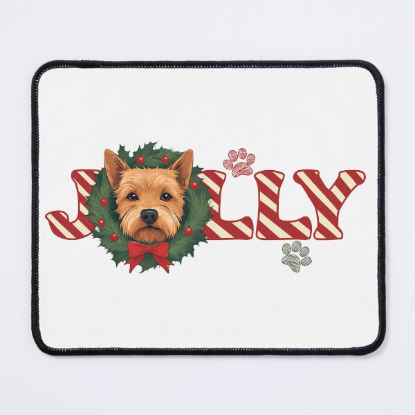 Item preview, Jolly Christmas - Norwich Terrier Nose Edition designed and sold by GoodyPaws.