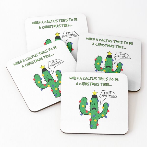 Item preview, When A Cactus Tries To Be A Christmas Tree... designed and sold by Sketchypenface.