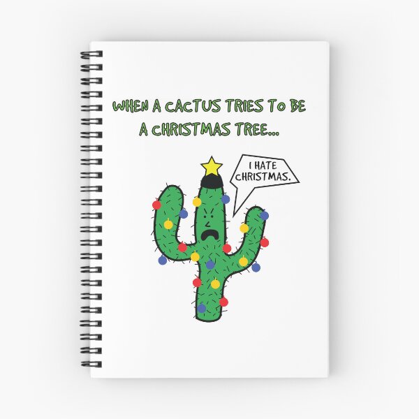 Item preview, When A Cactus Tries To Be A Christmas Tree... designed and sold by Sketchypenface.