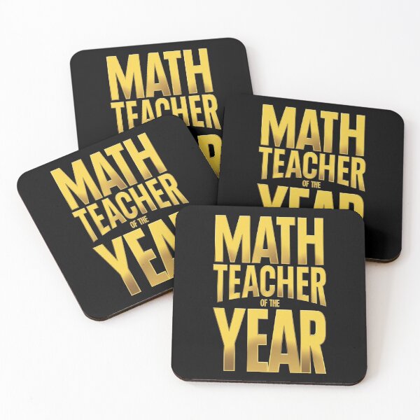 Item preview, Math Teacher Of The Year designed and sold by FreshArtFusion.