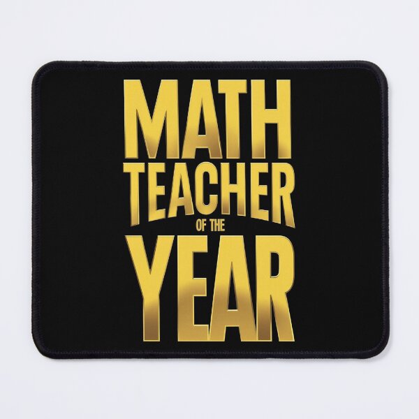 Item preview, Math Teacher Of The Year designed and sold by FreshArtFusion.