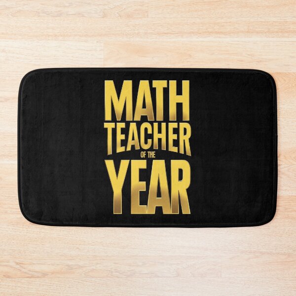 Item preview, Math Teacher Of The Year designed and sold by FreshArtFusion.