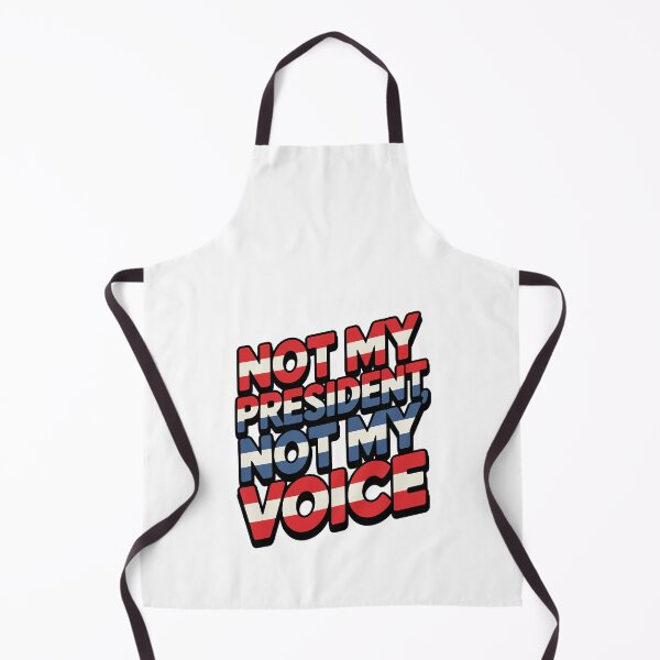 Item preview, Not My President Not My Voice designed and sold by RedCircleArt.