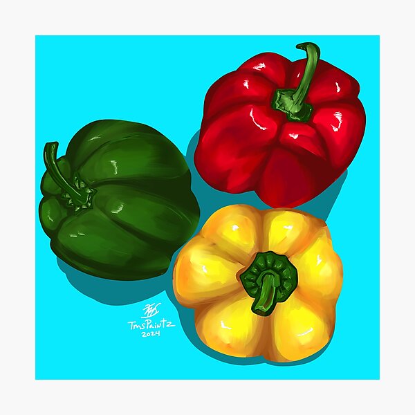 Item preview, Bell Peppers designed and sold by TMSpaintz.
