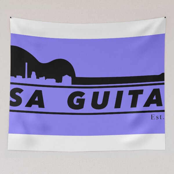 Item preview, DSA Guitar Logo on Purple Background (Durham School of the Arts) designed and sold by DSA Guitar.