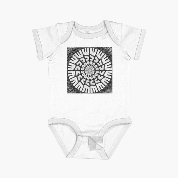 Scribble Painting no5 by iServalan Exclusive to Tale Teller Club Records  Short Sleeve Baby One-Piece