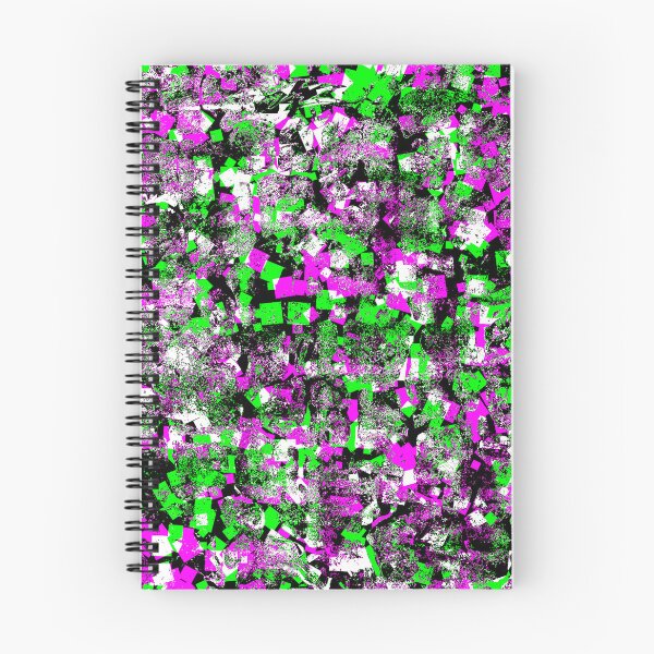 Item preview, green and magenta square static designed and sold by Alphameter.