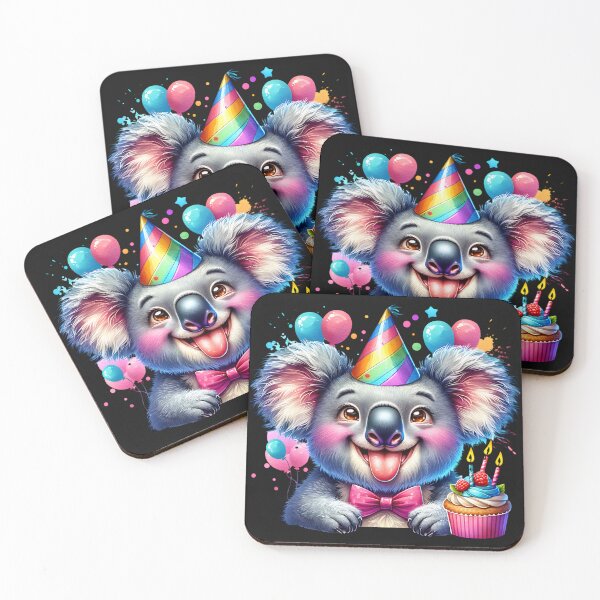 Item preview, Cute Koala Birthday Party designed and sold by AwesomeBeyondLimits.