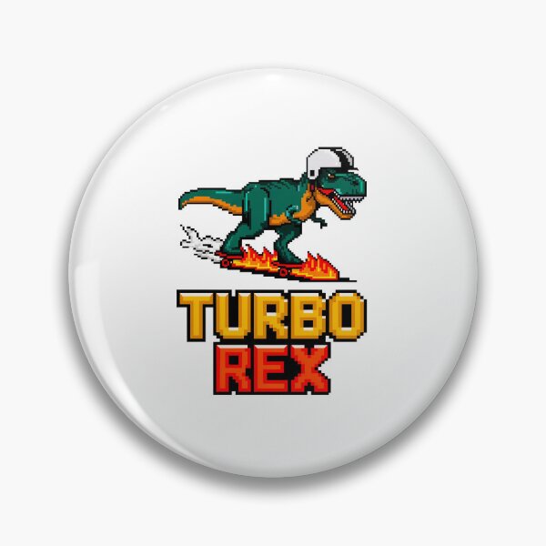 Item preview, Pixel Art T-Rex Skateboarding - Retro Gaming Dinosaur Design designed and sold by ObjCrea123.