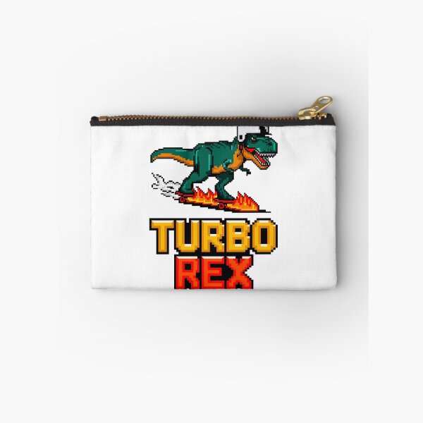 Item preview, Pixel Art T-Rex Skateboarding - Retro Gaming Dinosaur Design designed and sold by ObjCrea123.