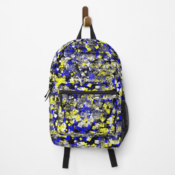 Item preview, blue and yellow square static designed and sold by Alphameter.