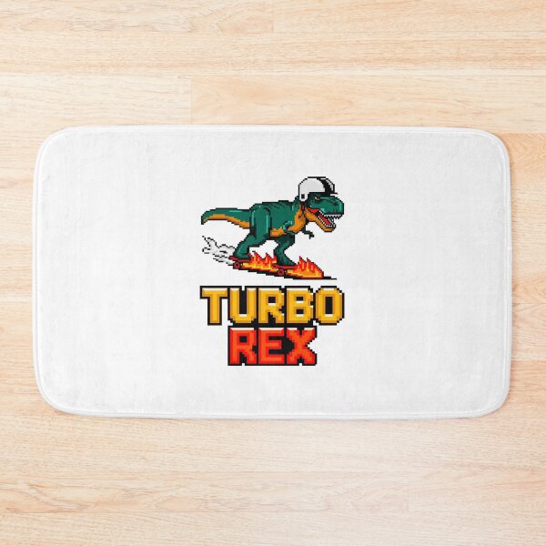 Item preview, Pixel Art T-Rex Skateboarding - Retro Gaming Dinosaur Design designed and sold by ObjCrea123.