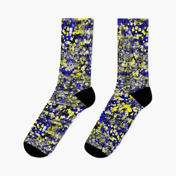 Item preview, blue and yellow square static designed and sold by Alphameter.