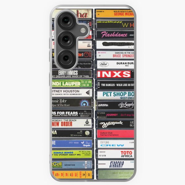 Item preview, 1980s Hits - Best songs of the '80s - Greatest Singles Cassette Print designed and sold by Mr Mustard Prints.