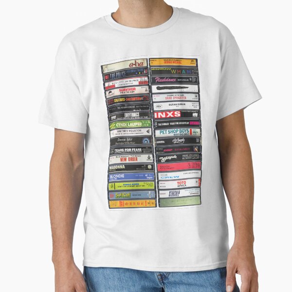 Item preview, 1980s Hits - Best songs of the '80s - Greatest Singles Cassette Print designed and sold by Mr Mustard Prints.