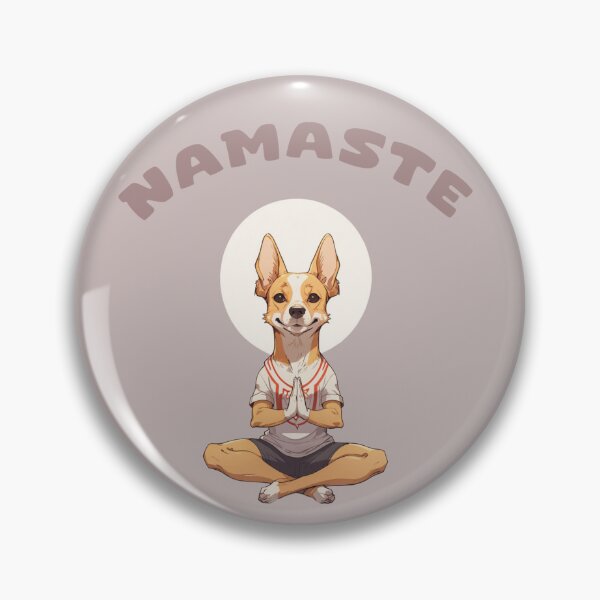 Item preview, NAMASTE CUTE DOG designed and sold by La Loca.