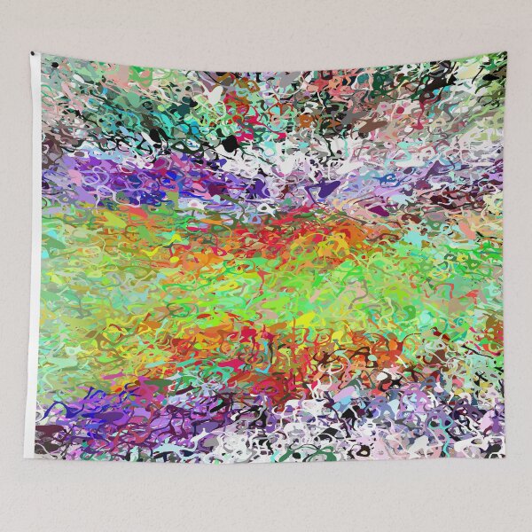 Item preview, Colorful Modern Abstract Art, Original Print designed and sold by dwjart.