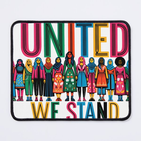 Item preview, United We Stand Diverse Women Solidarity designed and sold by Unruly Charm Co..