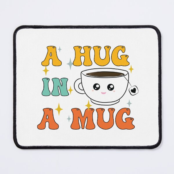 Item preview, A Hug in a Mug Funny Tea Lover Vintage designed and sold by PolyPixel.