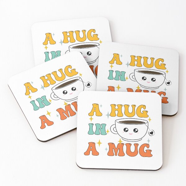 Item preview, A Hug in a Mug Funny Tea Lover Vintage designed and sold by PolyPixel.
