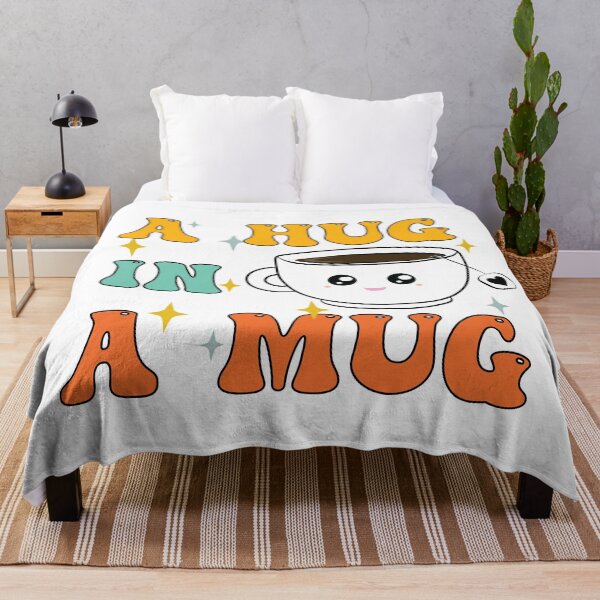 Item preview, A Hug in a Mug Funny Tea Lover Vintage designed and sold by PolyPixel.