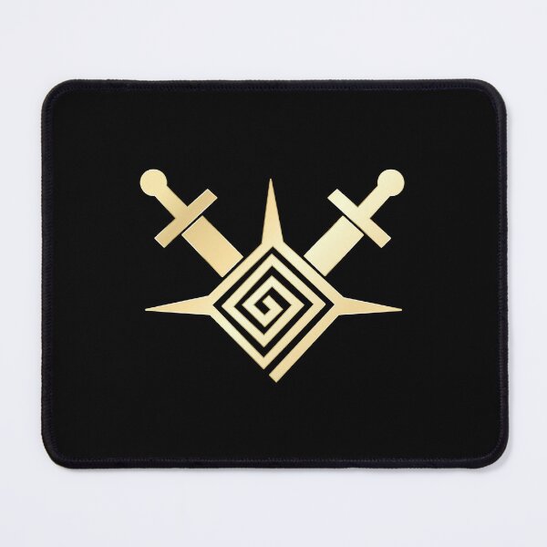 Artikelvorschau, Witcher-Spiel, goldene Ikone entworfen und verkauft von Gamify Store.
