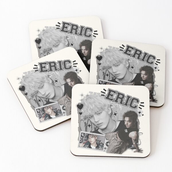 Item preview, ERIC The Boyz Kpop Boy Group Scrapbook Collage Design  designed and sold by AJUNICE STUDIO.