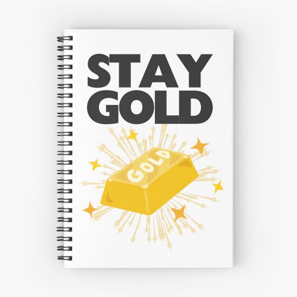 Item preview, Stay Gold designed and sold by UNK-Fatigues.