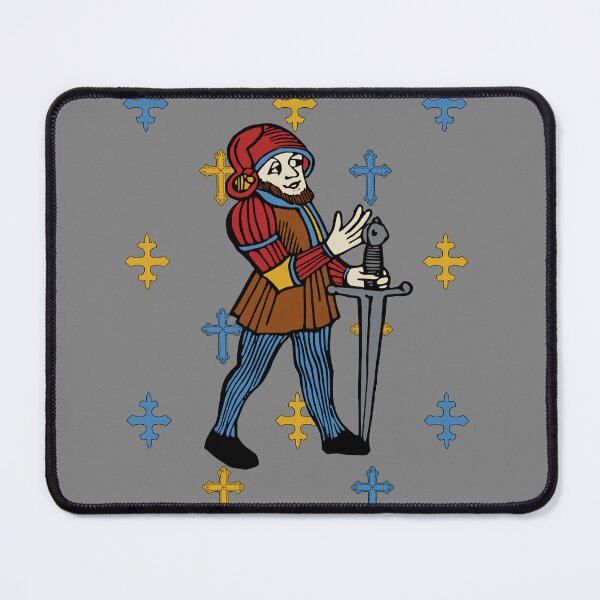 Item preview, Medieval Knight with Sword and Crosses Colorized designed and sold by EmersionPrints.