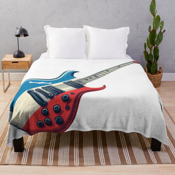 Item preview, Electric Guitar with French Flag Style – Unique Design for Music Lovers and France Enthusiasts designed and sold by maritas22.