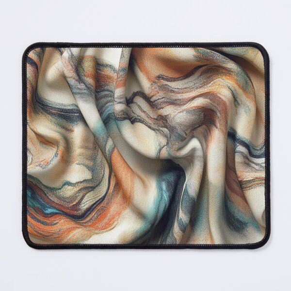 Item preview, Elegant Kashmir-Inspired Abstract Fabric designed and sold by RASHABADR.