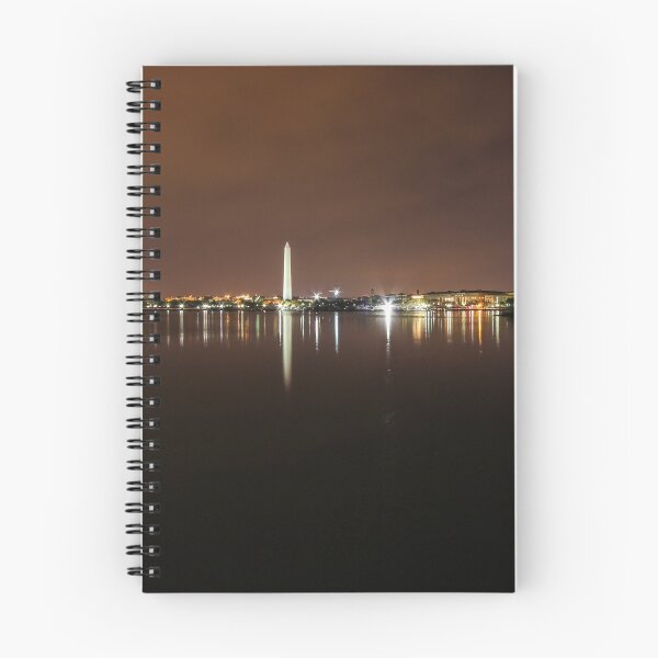Item preview, Monumentos a Jefferson y Washington antes del amanecer designed and sold by 2Canons.