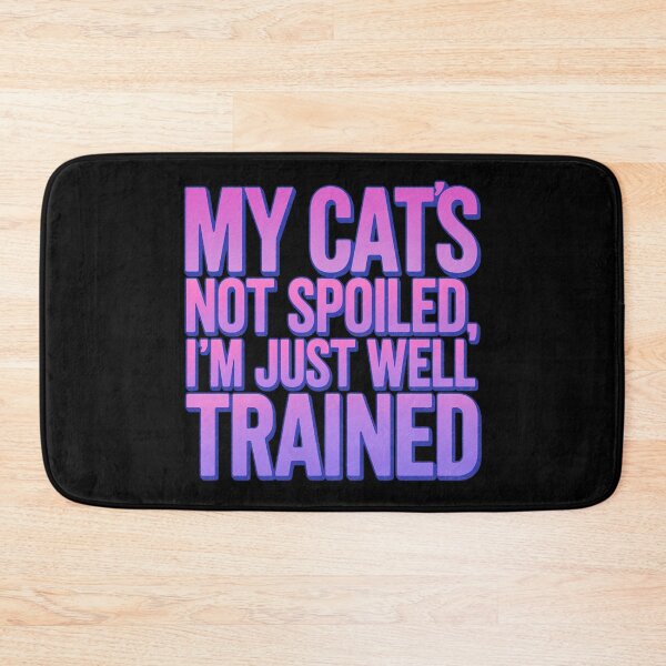 Item preview, My Cat's Not Spoiled designed and sold by Crazy Before Cats.