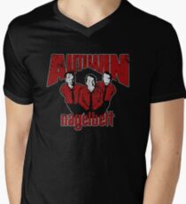 Autobahn T-Shirt mit V-Ausschnitt
