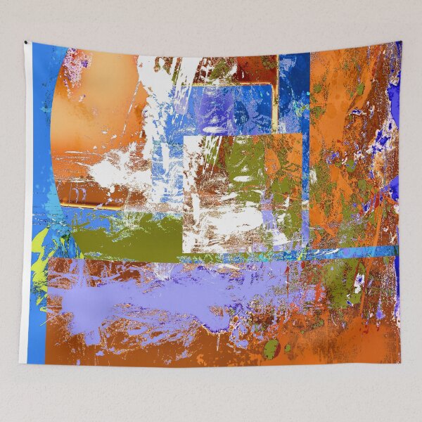 Item preview, Colorful Modern Abstract Art, Original Print designed and sold by dwjart.