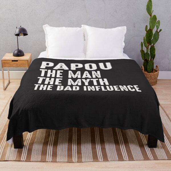 Item preview, Papou Man Myth Bad Influence designed and sold by cidolopez.