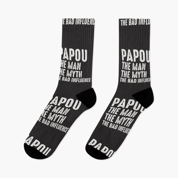 Item preview, Papou Man Myth Bad Influence designed and sold by cidolopez.