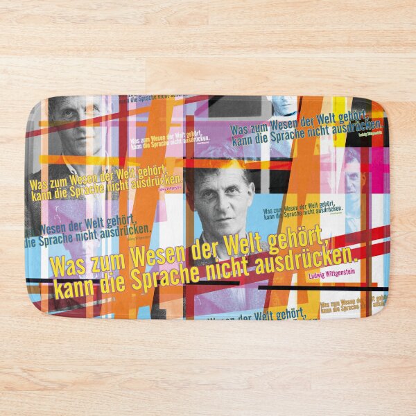 Item preview, What belongs to the essence of the world cannot be expressed by language, Ludwig Wittgenstein designed and sold by Mauswohn.