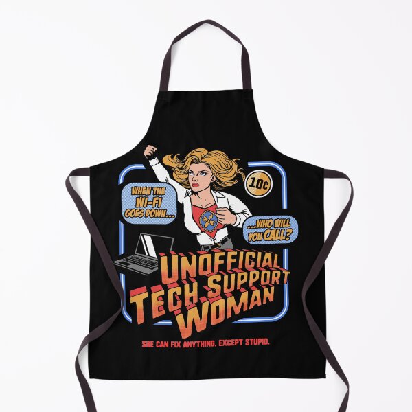 Item preview, Unofficial Tech Support Woman for Women in IT designed and sold by Nerd Shizzle.