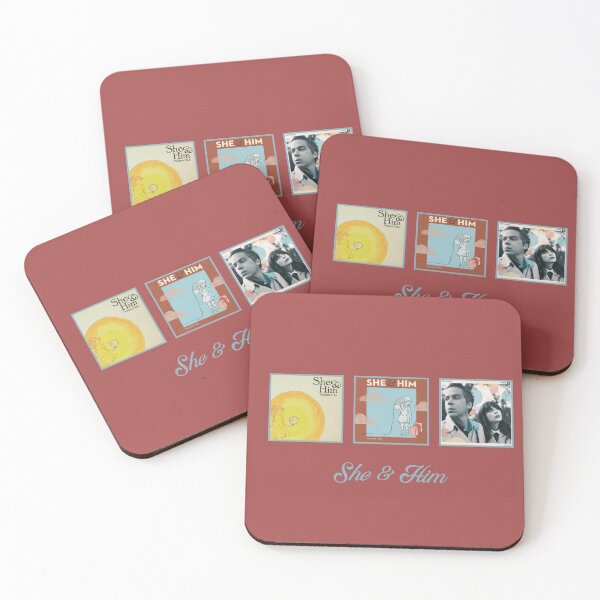 Item preview, She & Him albums fan art designed and sold by Etaipal.