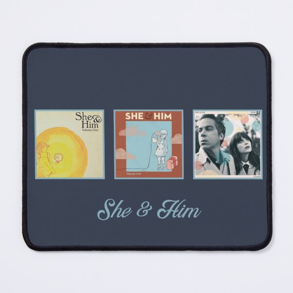 Item preview, She & Him albums fan art designed and sold by Etaipal.