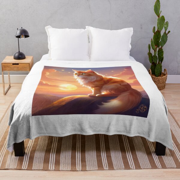 Item preview, Golden Sunset Cat with Majestic Glow designed and sold by EliteDesignsEE.