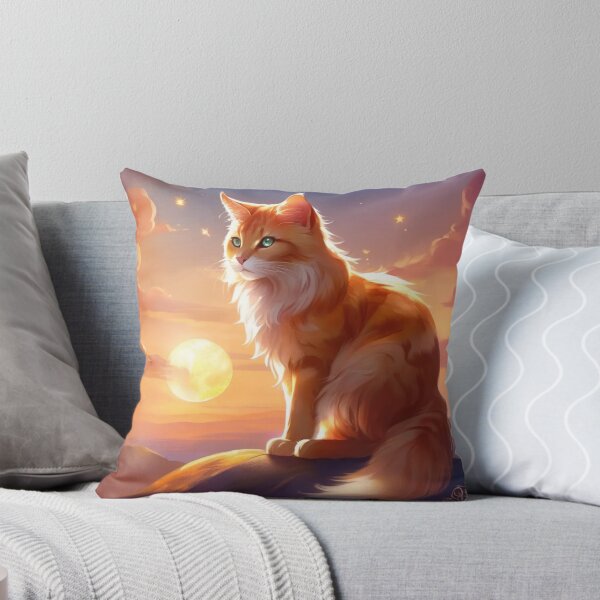 Item preview, Golden Sunset Cat with Majestic Glow designed and sold by EliteDesignsEE.