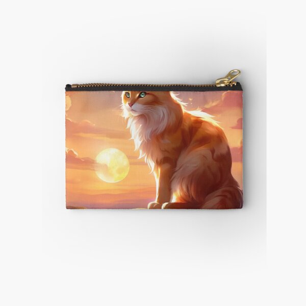 Item preview, Golden Sunset Cat with Majestic Glow designed and sold by EliteDesignsEE.